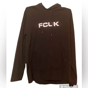 Woman size large long sleeve T-shirt hoodie.